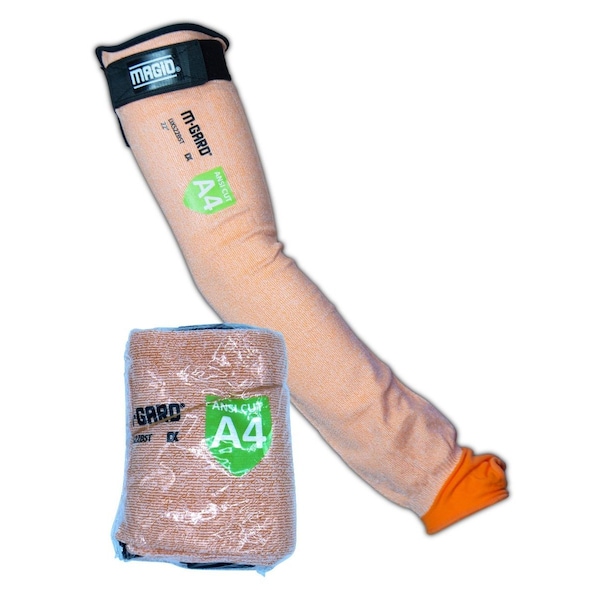 Magid MGARD DX Technology DXS Sleeve w Thumb SlotCut Level A4 ShrinkWrapped for Vending Use, PR SWDXS18BSTPR - main